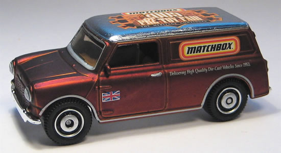 matchbox austin mini van